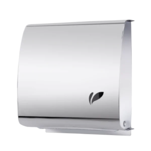 Toalheiro Inox Polido Papel Interfolhado Chave Visium 600 Folhas - Image 2