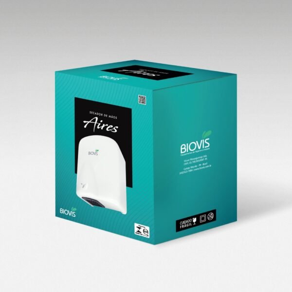 Secador mãos banheiro automatico sensor Aires 1500w - Imagem 5