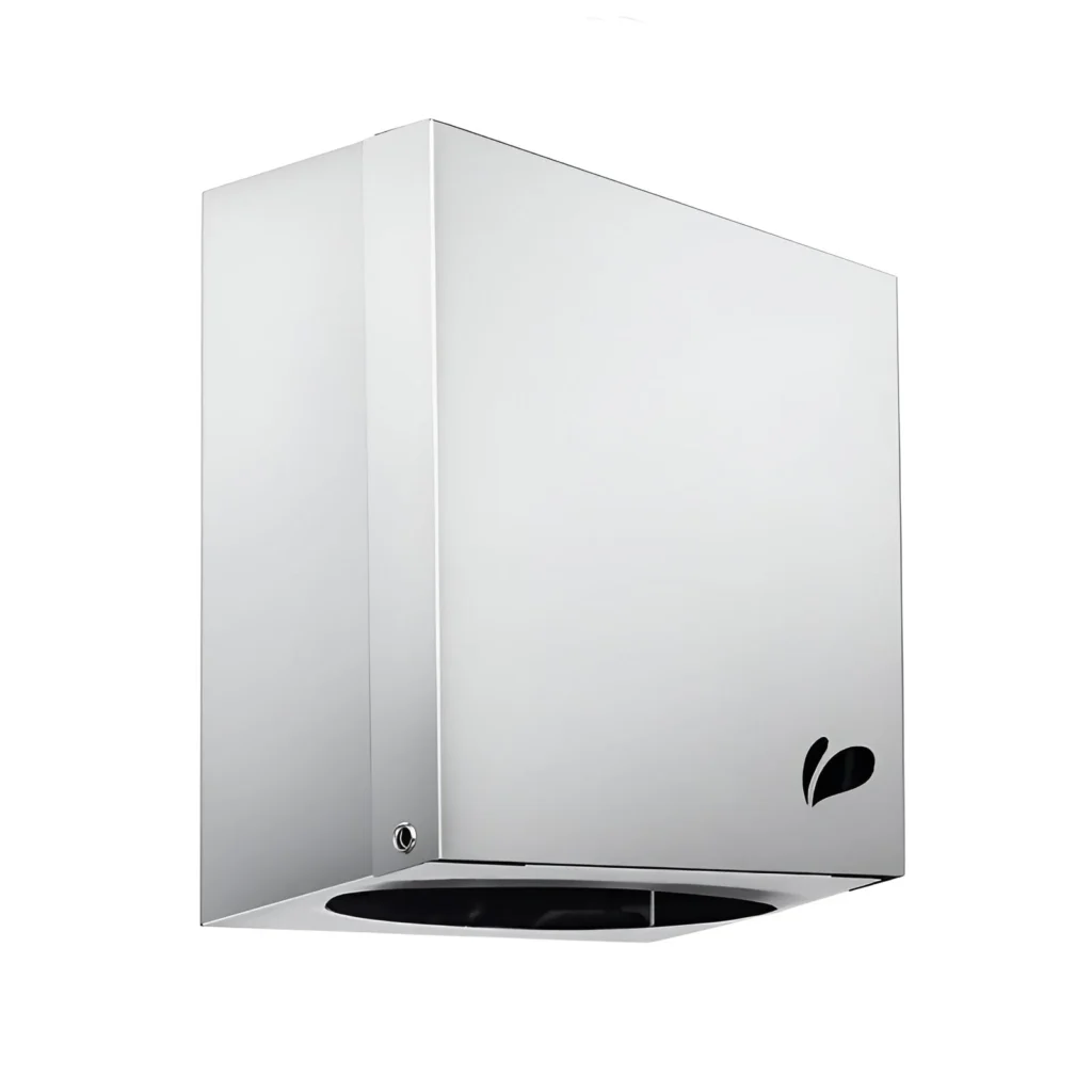 Toalheiro Dispenser Inox Quadra Porta Papel Toalha Biovis