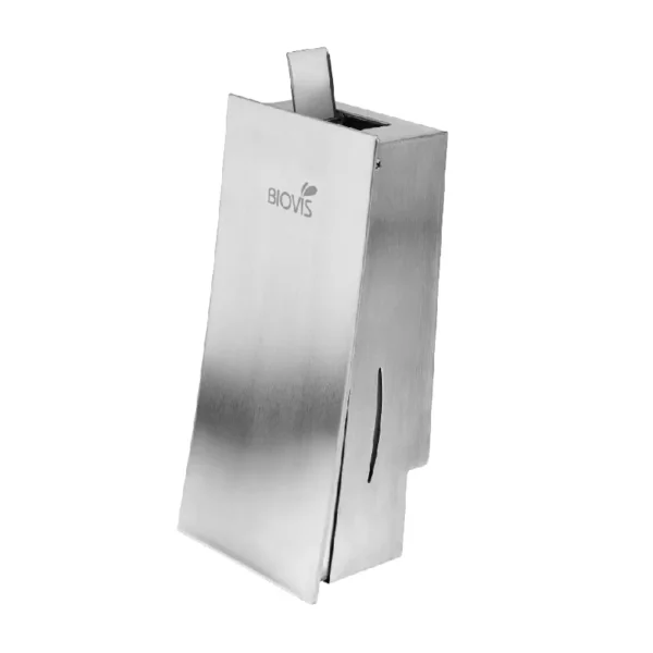 Saboneteira Inox Slim Noble Sabao Liquido Alcool Gel 800 Ml - Image 2