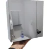 Toalheiro Dispenser Inox Quadra Porta Papel Toalha Biovis