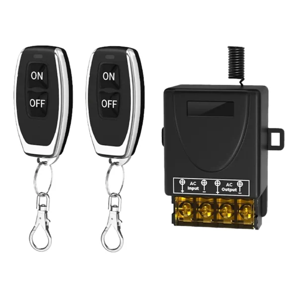 Mini Interruptor Controle Remoto Modulo Liga Desliga 12v/24v - 2 Controle