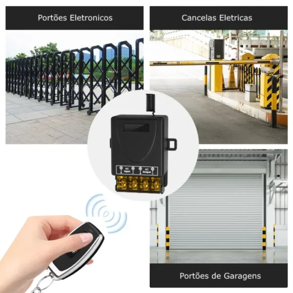 Mini Interruptor Controle Remoto Modulo Liga Desliga 12v/24v