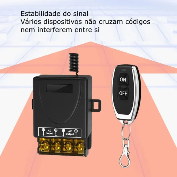 Mini Interruptor Controle Remoto Modulo Liga Desliga 12v/24v