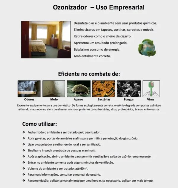 ozonio-ozonizador-esterlizacao-quarto-limpeza-odor-cheiro-cigarro-mofo-hotel-motel