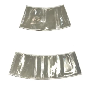 Pares Faixas Refletivas Branca Cristal Camisa Cone 50cm