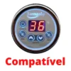 Painel Marcador Temperatura Aquecedor Acionador Duo Sanspray