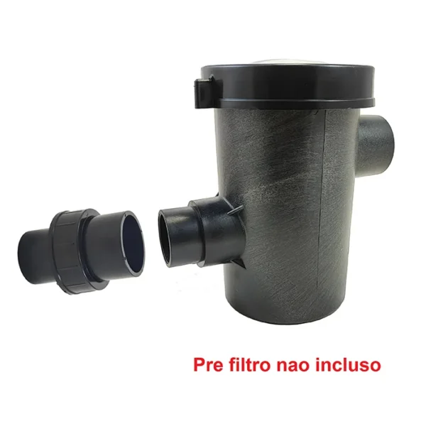 União Motobomba Filtro Piscina Cano 50mm Conexao Acf