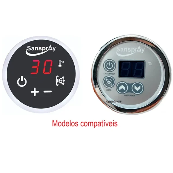 Painel Controlador Aquecedor Sanspray 3 Funcoes