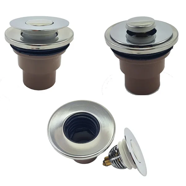 Tampa Plug Click P/ Dreno Ralo Fundo Pia E Banheira Hidro