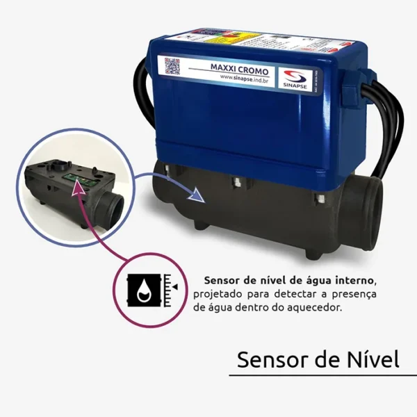 Fonte Aquecedor New Maxxi Cromo 5000w 8000w - Sem Painel - 5000W