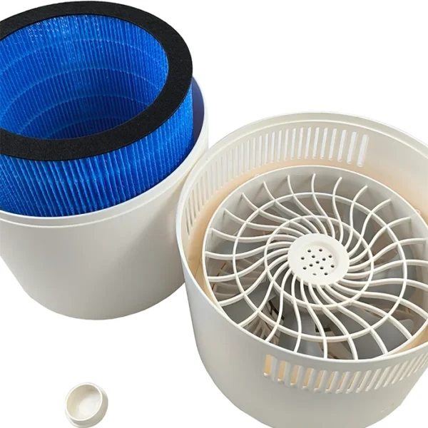 Umidificador E Purificador Ar C Filtro + Aromaterapia + Ions