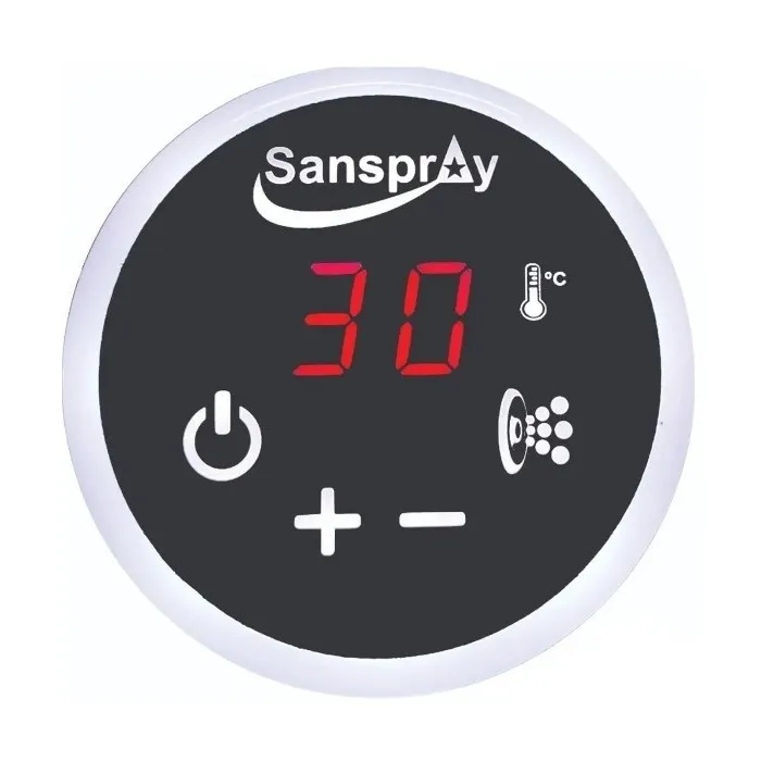 Aquecedor Hidromassagem Sanspray 8000w/220v 4 F 7 Painel Controlador Aquecedor Sanspray 3 Funcoes