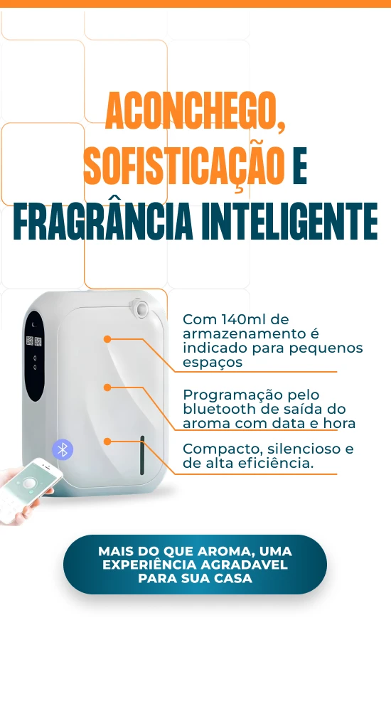 BANNER A CASA E DECORACAO Difusor de aromas modelo AromaSmart 140 mobile