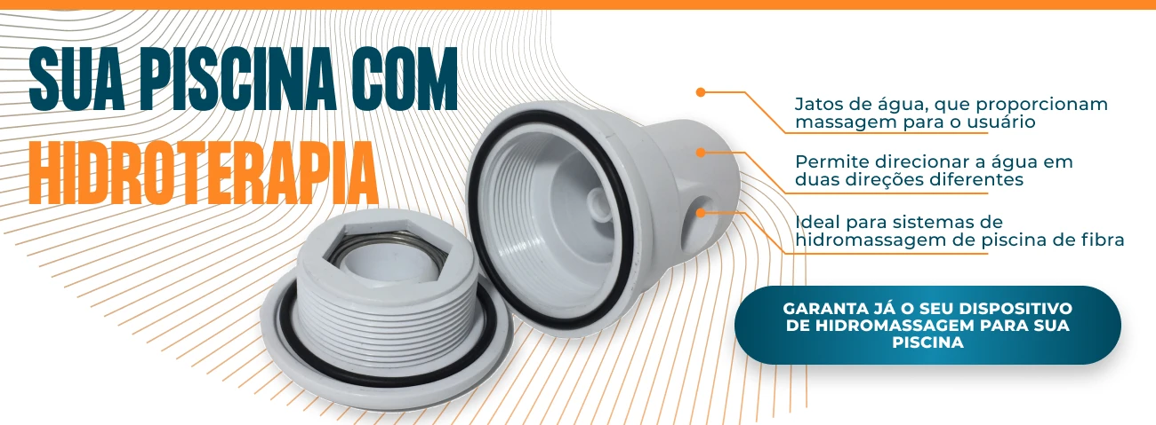 BANNER A PISCINA LAGO Jato de Hidromassagem sanspray para piscina fibra