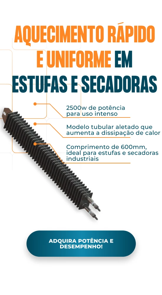 BANNER A RESISTENCIAS Resistencia Aletada 2500w Tubular Estufa Secadora mobile 1
