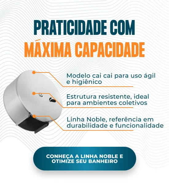 BANNER B EQUIPAMENTOS DE HIGIENE Porta Rolao Noble mobile