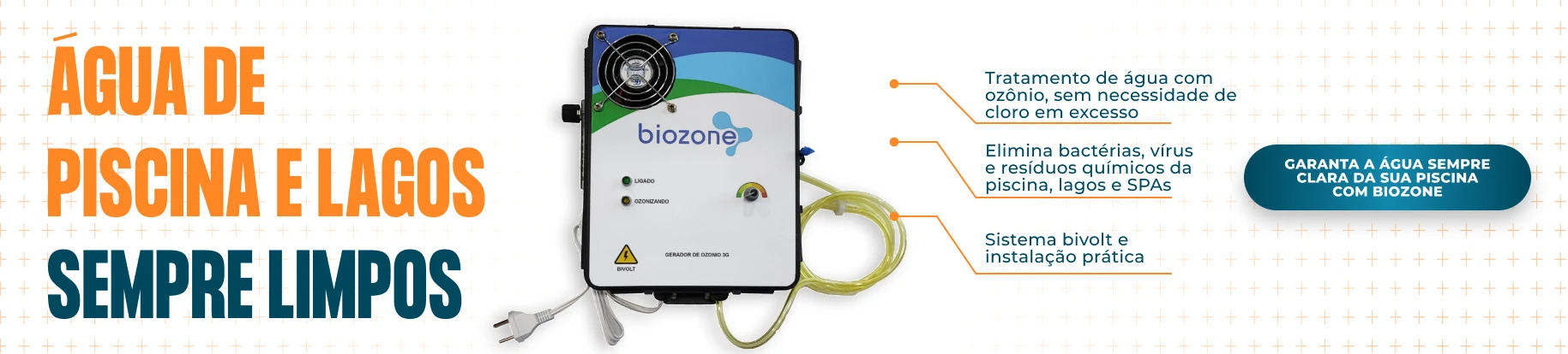 BANNER B GERADORES DE OZONIO Ozonio Biozone