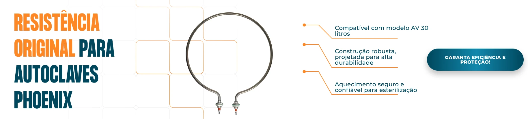 BANNER B RESISTENCIAS Resistencia Autoclave Vertical Phoenix Fenix AV 30L 1