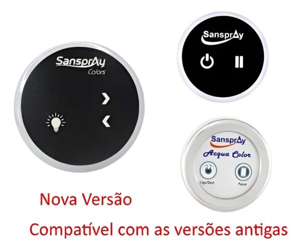 Botão Painel Acionador Do Cromoled Sanspray Original