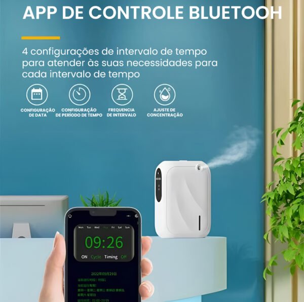 Difusor Aromatizador Ambientes Automatico Areas 200m3