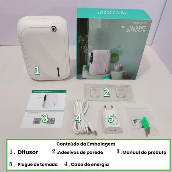 Difusor Aromatizador Ambientes Automatico Areas 200m3