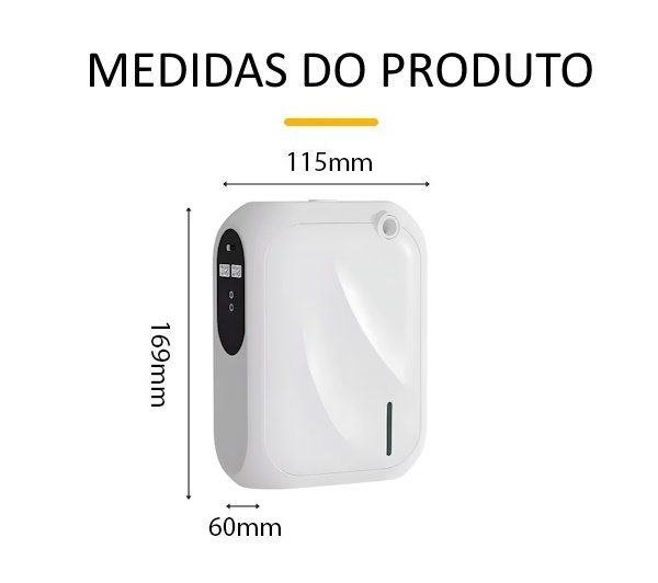 Difusor Aromatizador Ambientes Automatico Areas 200m3