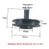 O rotor motobombas de piscina acf weg 14cv ate 15cv 1 1