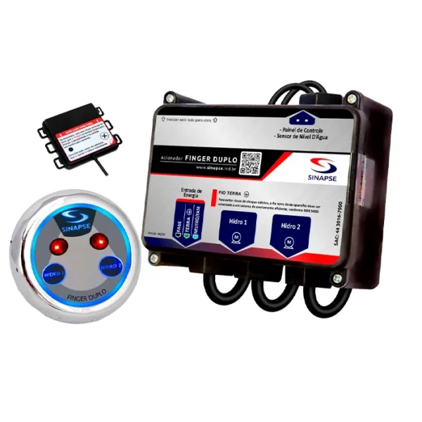 acionador 2 bombas aquecedor gas eletrico finger duplo 4