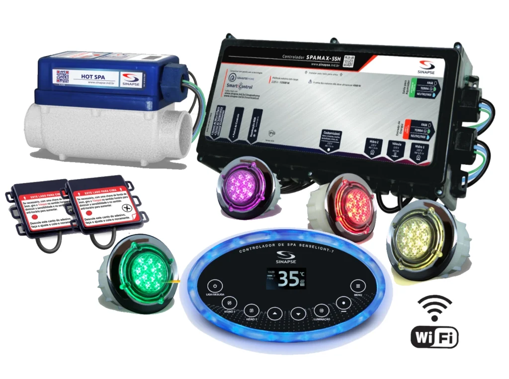 controlador spa SPAMAX 5 aquecedor sinapse 3 motobombas 04