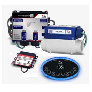 Aquecedor Spa Max 5 Funcoes Controlador Spa Sinapse 127/220v