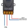fonte acionador controle remoto 110v 220v acionamento bomba motor iluminacao distancia 02