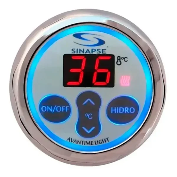 painel comando controle aquecedor avantime maxxi light sinapse