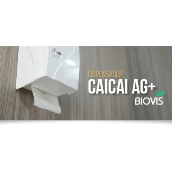 Dispenser De Papel Higiênico Interfolhado Cai Cai Ag+ - Imagem 2