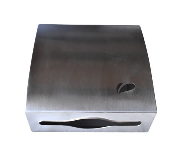 Toalheiro Inox Noble Interfolhado Papel Toalha 1000 Folhas - Imagem 5