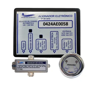 Acionador Motor Banheira Spa Duplo C Sensor Hidroconfort/get
