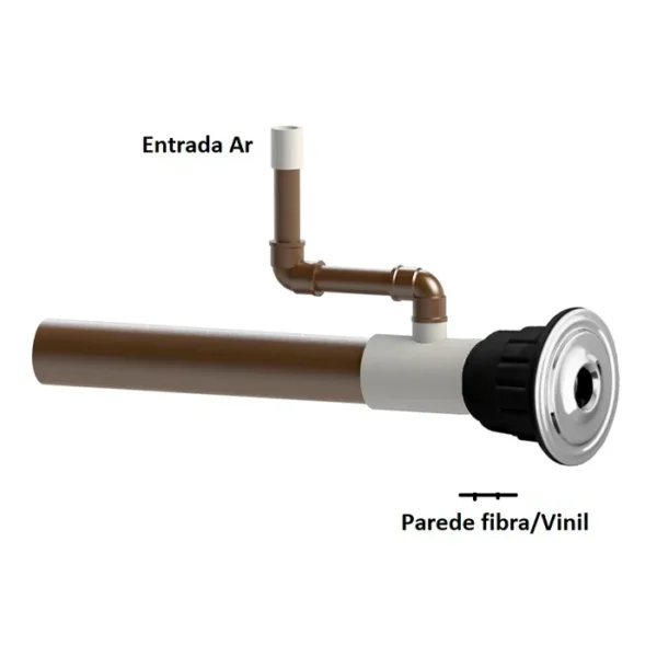Bico Jato Hidromassagem Inox Piscina Fibra Cano 50mm - Imagem 3
