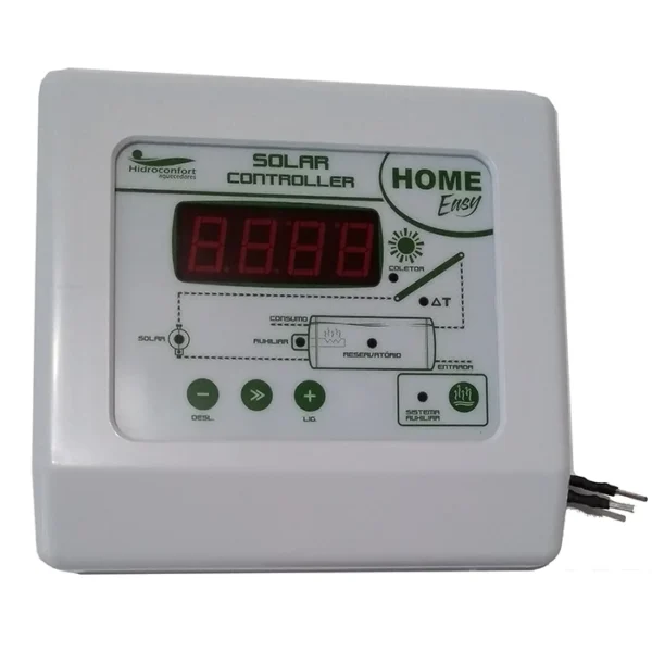 Controller Aquecedor Solar Casa Home Easy Hidroconfort Get - Imagem 2