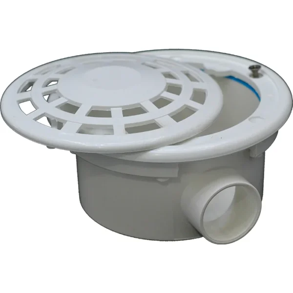 Dispositivo Dreno Grande Ralo Fundo Piscinas Fibra Vinil - Imagem 4