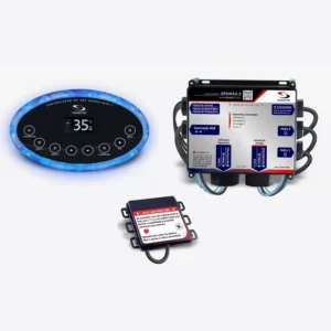 Painel E Fonte Spamax-5 Controlador Spa Sinapse S/ Aquecedor