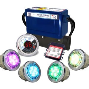 Aquecedor Hidro Banheira Ofuro Spa Maxxi Cromo 8000w 220v