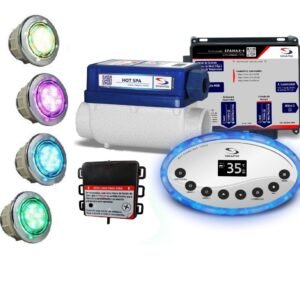 Controlador Spa Hidro Max Cromo Duo 5000w 8000w c/ Wifi