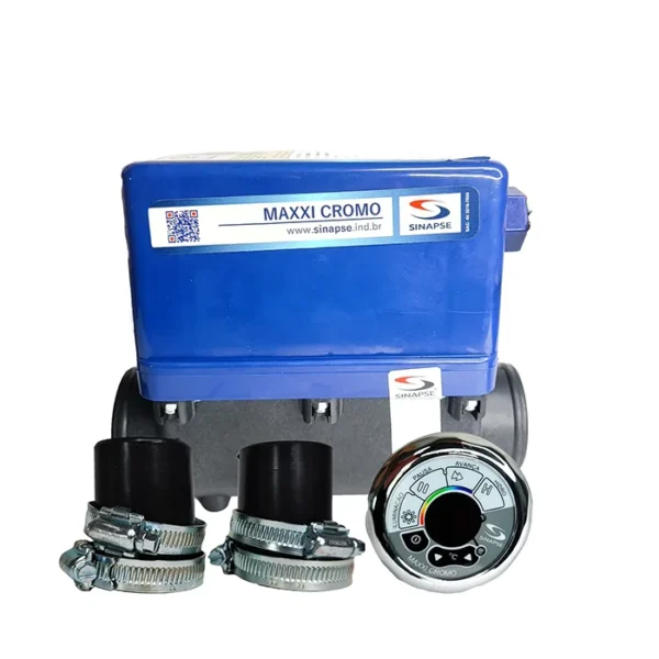 Aquecedor Hidro Banheira Ofuro Spa Maxxi Cromo 8000w 220v - Imagem 2