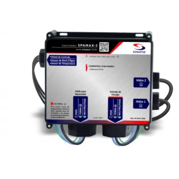 Aquecedor Banheira Hidromassagem Advance Sinapse 8000w 220v - Imagem 5