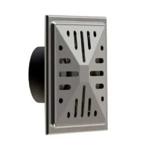 Nivel Inox Quadrado Parede Piscina Alvenaria Cano 50mm