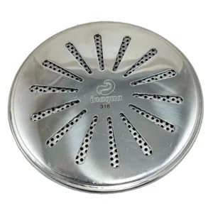 Dreno Fundo Inox 316 Anti Cabelo Piscina Alvenaria Cano 60mm