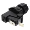 fonte microswitch pneumatico preto acionador ar pressao motor 3