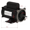 medidas motobomba para piscinas filtros dancor 1cavalo 1cv hp gme