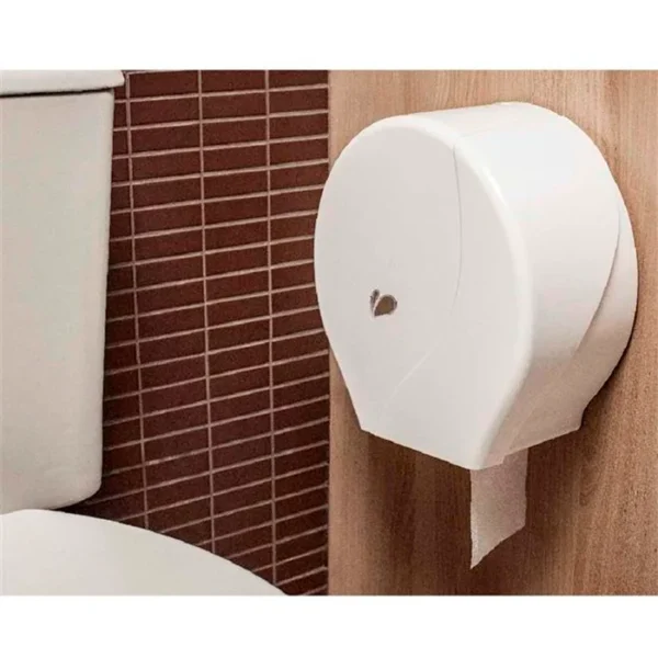 Porta Rolao Papel Higienico Ag+ C/ Ions Prata 300 Metros - Imagem 2