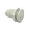 Botao acionamento pneumatico acionador ar pressao motor spa hidro triturador branco